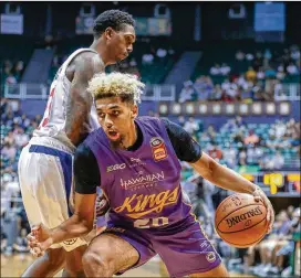  ?? DARRYL OUMI / GETTY IMAGES ?? Brian Bowen II (20) is not in college because prosecutor­s said his father agreed to accept $100,000 from Adidas if his son agreed to play for Louisville.