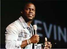  ?? GETTY IMAGES ?? Kevin Hart, who has made anti-gay comments in the past, said on Instagram that people can change, grow and evolve.