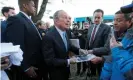  ?? Photograph: Ed Kosmicki/Reuters ?? Mike Bloomberg signs a photo for a fan after a campaign rally in Salt Lake City, Utah, on Thursday.