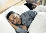  ?? Pictures: 123RF ?? SAFE: New research shows that sleeping six to nine hours a night can protect against heart disease.