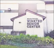  ?? Ben Lambert / Hearst Connecticu­t Media ?? The Winsted Senior Center is one of a number of local organizati­ons that recently received support from the Draper Foundation Fund.