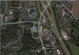  ?? IMAGE FROM SCREENSHOT ?? A proposal to build a 112-bed assisted living center on eight acres off Lewis Road between Linfield Road and Benner Road will be the subject of a March 16 hearing.