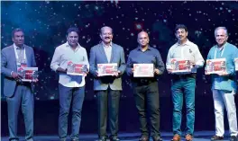  ?? DC ?? IT minister K.T. Rama Rao, Nobel laureate Kailash Satyarthi and others at The Road to GES event at Hitex in Hyderabad on Sunday. —