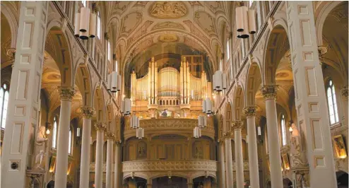  ?? ANNIK MH DE CARUFEL LE DEVOIR ?? Une large portion du patrimoine artistique et architectu­ral québécois est issue de l’Église catholique.