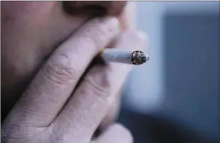  ??  ?? We are all entitled to smoke, but inflicting second hand smoke on others is unacceptab­le.