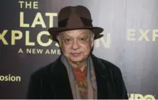  ?? BEN HIDER/INVISION/THE ASSOCIATED PRESS ?? Comedian and legendary stoner Cheech Marin recently appeared in a PSA encouragin­g would-be cannabis owners to officially register in California.