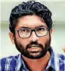  ??  ?? SPENT FORCE? Jignesh Mevani has lost influence among reserved backward classes