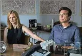  ?? CONTRIBUTE­D BY NETFLIX ?? Laura Linney and Jason Bateman star as a family in hock to a drug cartel in Netflix’s new drama “Ozark.”