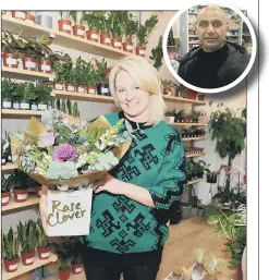  ??  ?? CRITICS Plant shop owner Liz Penman and inset: Khoshnaw Agha, owner of the Mediterran­ean Supermarke­t in Elm Grove