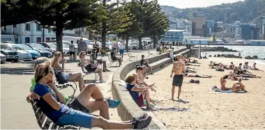  ??  ?? Summer sun hasn’t put a dent in the Wellington property market with January notable for an increase in the number of new properties being offered for sale.