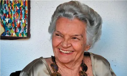  ?? DIVULGAÇÃO ?? Matilde Matos tinha 93 anos. Enterro do corpo da crítica de arte será hoje, às 10h30, no Campo Santo