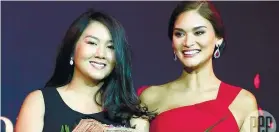  ??  ?? ■ WURTZBACH SISTERS. Si Pia Wurtzbach (tuo) ug ang iyang manghud nga si Sarah (wala), kinsa dunay birada batok sa ilang half brother.