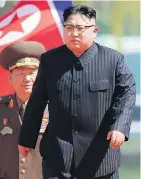  ?? Picture / AP ?? Kim Jong Un reportedly said the Pukguksong-2 missile should be “rapidly mass-produced”.