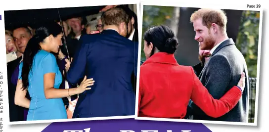  ?? Pictures: WIREIMAGE / REX ?? Cruel attacks: Critics say Meghan uses ‘The Claw’ on Harry