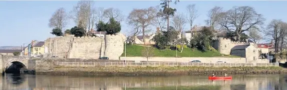  ??  ?? &gt; ‘A very simple but perfect restoratio­n’: Cardigan Castle dates back to the 11th century