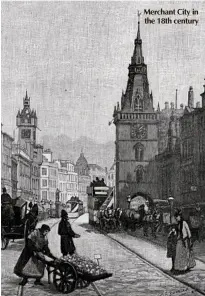  ??  ?? Merchant City in the 18th century