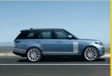  ??  ?? Range Rover facelift introduces plug-in hybrid model