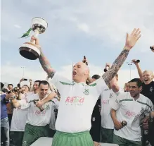  ??  ?? Paul Foot with one of the successful North Ferriby teams