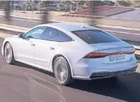  ?? FOTO: AUDI ?? Gerade auf längeren Fahrten fühlt man sich im Audi A7 Sportback so richtig wohl.