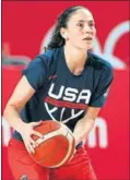  ??  ?? Sue Bird, en un entrenamie­nto.