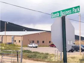  ?? T.S. LAST/JOURNAL ?? Questa was recently awarded a $1.2 million grant from the U.S. Economic Developmen­t Administra­tion to further develop a business park on the north end of town.