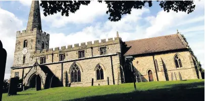  ??  ?? Parish church of St. Mary, East Leake