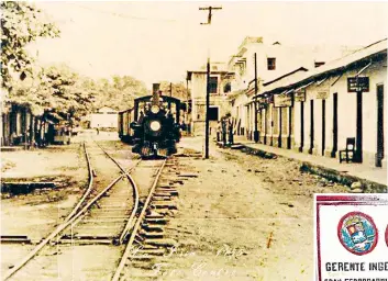  ?? Fotos Cortesía. ?? El Gran Ferrocarri­l puso en contacto al Táchira con el mundo exterior.