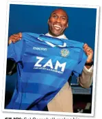  ??  ?? SILKY: Sol Campbell makes his managerial bow at Macclesfie­ld