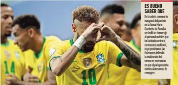  ??  ?? neymar Celebra su anotación