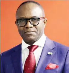  ??  ?? Emmanuel Ibe Kachikwu, State Minister of Petroleum