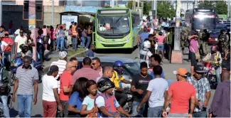  ?? E. ROUSTAND ?? Gremios de transporte exigen modificaci­ón a la Ley de Hidrocarbu­ros.