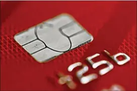  ?? MATT ROURKE / AP 2015 ?? Microchips create unique codes for each transactio­n, making the cards much harder to copy. The chips only took off in the United States three years ago, when the card networks began punishing merchants that still relied on the old swipe technology.