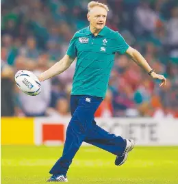  ?? GETTY ?? Joe Schmidt, 50 anni, ct neozelande­se dell’Irlanda, dal 2010 vince senza sosta