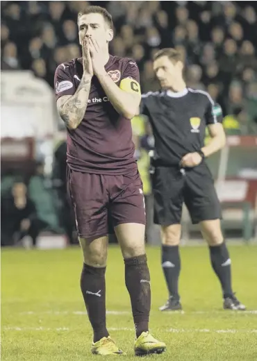  ??  ?? 0 Director of football Craig Levein said this week that Jamie Walker wanted to leave Hearts.