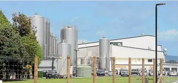  ?? MARK TAYLOR/STUFF ?? Open Country Dairy’s Waharoa factory in the Waikato.