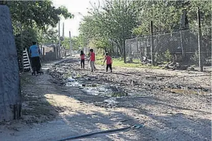  ?? (RAMIRO PEREYRA) ?? Sector castigado. El violento episodio sucedió en Cooperativ­a Nuevo Progreso, al oeste de Capital.