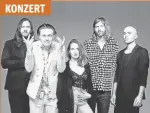  ??  ?? Das Quintett July Talk kommt aus Kanada.