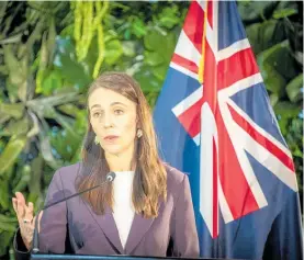  ?? Photo / Michael Craig ?? Jacinda Ardern