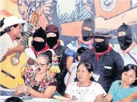  ??  ?? Oriunda de Tuxpan, Jalisco, María de Jesús Patricio presenció el nacimiento del Congreso Nacional Indígena en 1996, dos años después del alzamiento del EZLN en Chiapas.