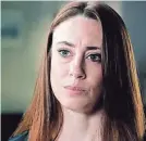  ?? PROVIDED BY PEACOCK ?? Casey Anthony speaks on camera for the first time since her 2011 acquittal.
