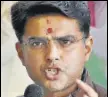  ??  ?? Sachin Pilot