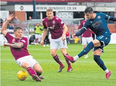  ?? SNS. ?? Arbroath have had a tough run of games including last week’s loss to Dundee at Dens.