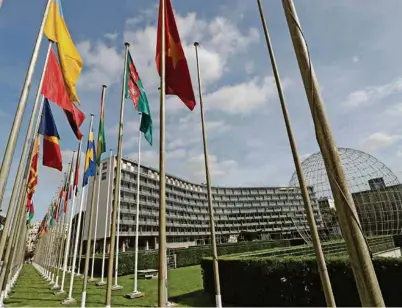  ?? (PHILIPPE WOJAZER/ REUTERS) ?? Le quartier général de l’Unesco à Paris.