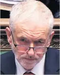  ??  ?? NO 10 CHANCES Labour’s Corbyn