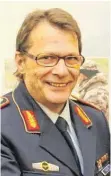  ?? FOTO: PM ?? Luftwaffen-Generalmaj­or Jürgen Knappe (60) wird neuer Befehlshab­er des „Ulmer Kommandos“.