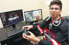  ?? DON HEALY ?? After having considerab­le success in esport tournament­s, Tristan Keshane has decided to host his own, with a First Nations twist.