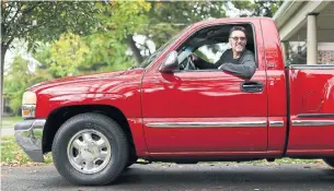  ?? RICHARD LAUTENS TORONTO STAR ?? Jeff Chalmers, of Brampton, drove to Montreal to buy a used car because he couldn't find anything closer to home. When he got there, the vehicle had more problems than he expected, so he drove back home. Chalmers says he’s found many sellers want top dollar for subpar or unsafe vehicles.