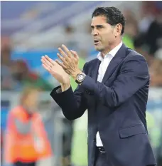  ?? EPA ?? Russia will have the crowd behind them but Fernando Hierro says his Spain side are used to big stadiums and pressure