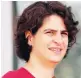  ??  ?? Priyanka Gandhi Vadra