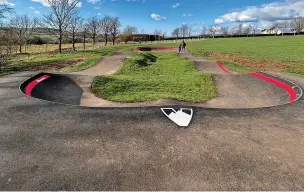  ?? ?? ●●Edenfield Pump Track has opened to the public